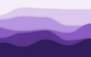 Violet Dusk Layers Deep II — light purple papercut background, variation II