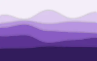 Violet Dusk Layers Deep III — light purple papercut background, variation III