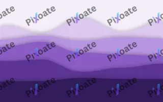 Violet Dusk Layers Deep III — light purple papercut background, variation III