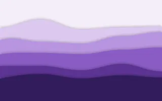 Violet Dusk Layers II — light purple papercut background, variation II
