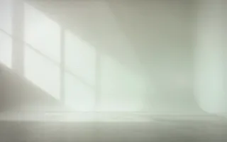 Pastel Window Light — light white and green pastel background
