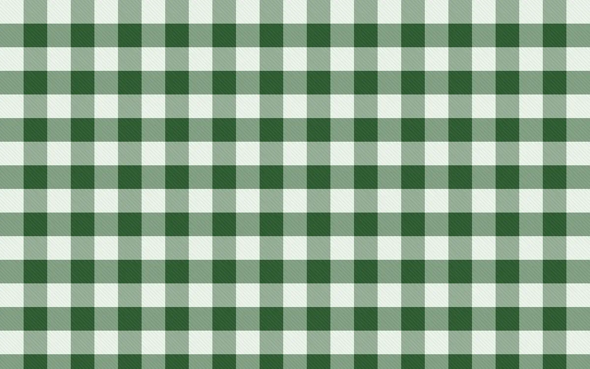 Amazônia Check — light white and green plaid background