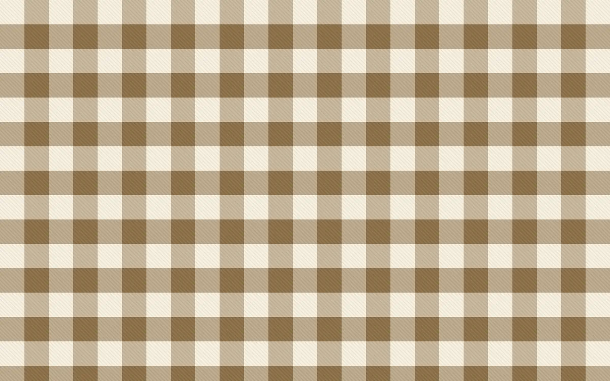Atlas Sand Check — light beige and orange plaid background