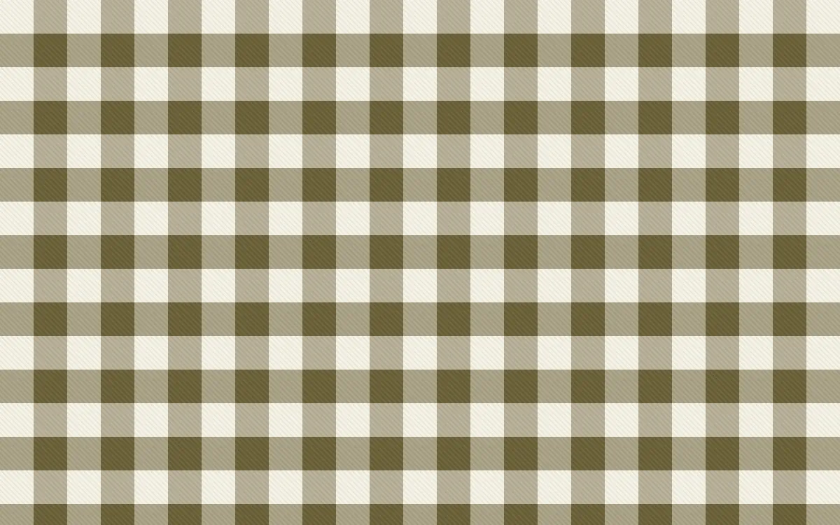 Bali Temple Check — light beige and brown plaid background