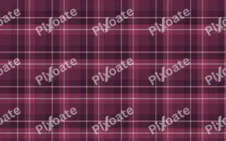 Berry Orchard Tartan — dark pink plaid background