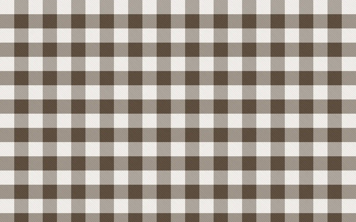 Brooklyn Loft Check — light white and brown plaid background