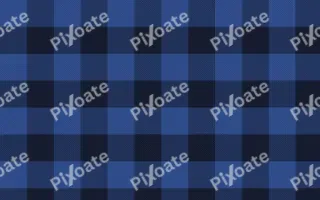 Cobalt Buffalo Check — dark blue plaid background