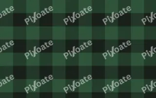 Forest Buffalo Check — dark green and black plaid background