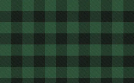Forest Buffalo Check — dark green and black plaid background