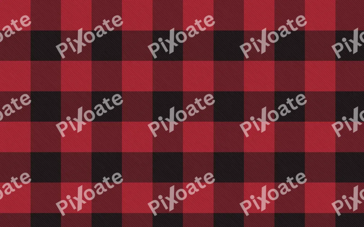Red Buffalo Check — dark red and black plaid background
