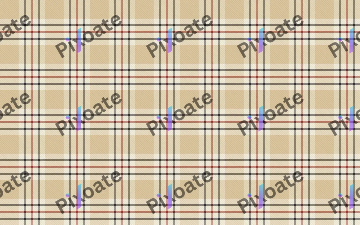 Camel Heritage Check — light yellow and beige plaid background