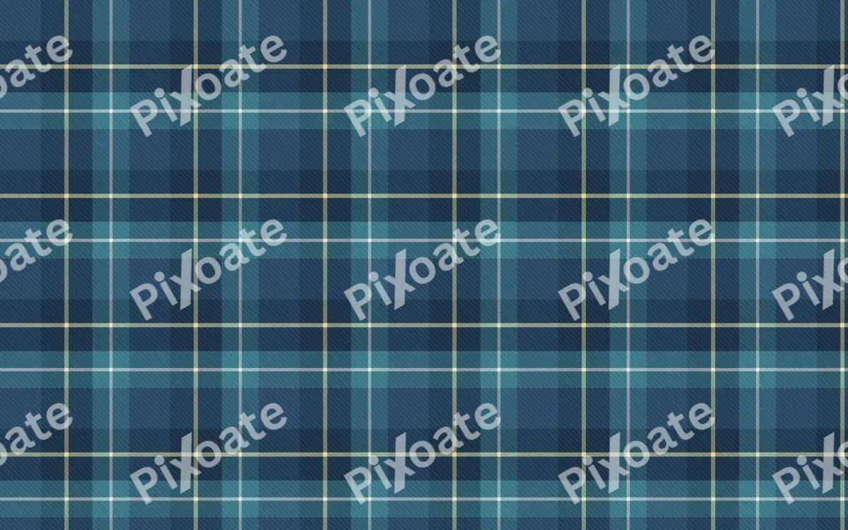 Coastal Blue Tartan — dark blue and teal plaid background