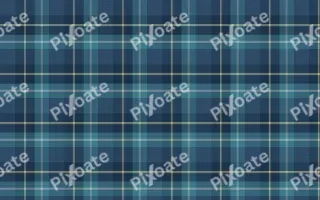 Coastal Blue Tartan — dark blue and teal plaid background