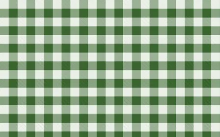 Emerald Isle Check — light white and green plaid background