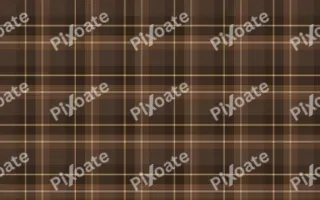 Espresso Tartan — dark brown plaid background