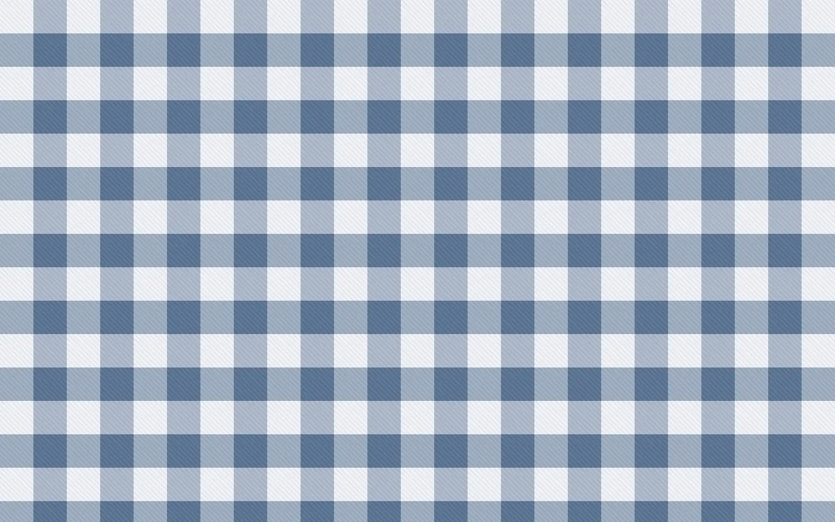Fuji Mist Check — light white and blue plaid background