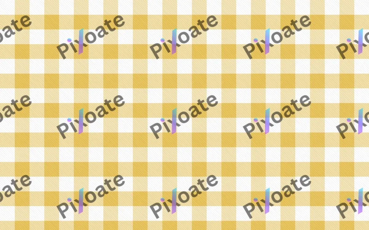 Butter Gingham — light white and gold plaid background