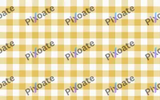Butter Gingham — light white and gold plaid background