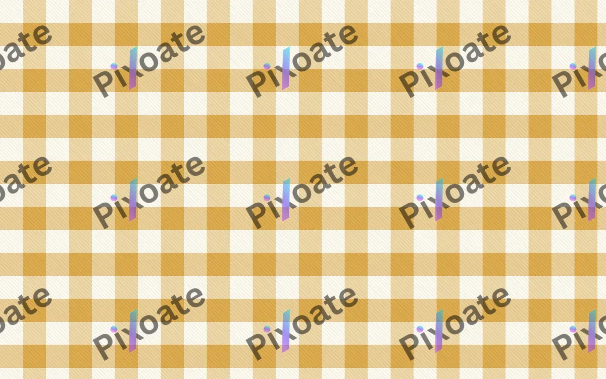 Honey Gingham — light white and gold plaid background
