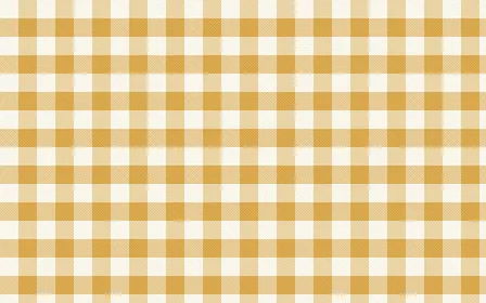 Honey Gingham — light white and gold plaid background