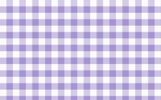 Lavender Gingham — light white and purple plaid background