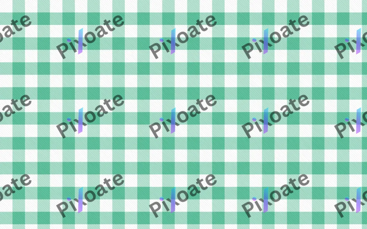 Mint Picnic Gingham — light white and green plaid background