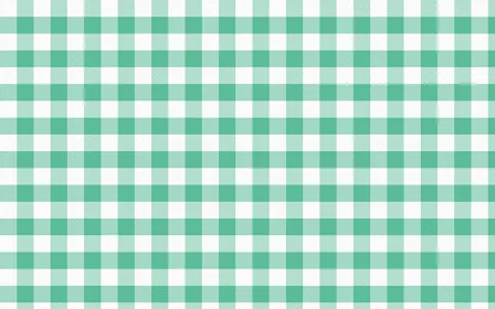 Mint Picnic Gingham — light white and green plaid background