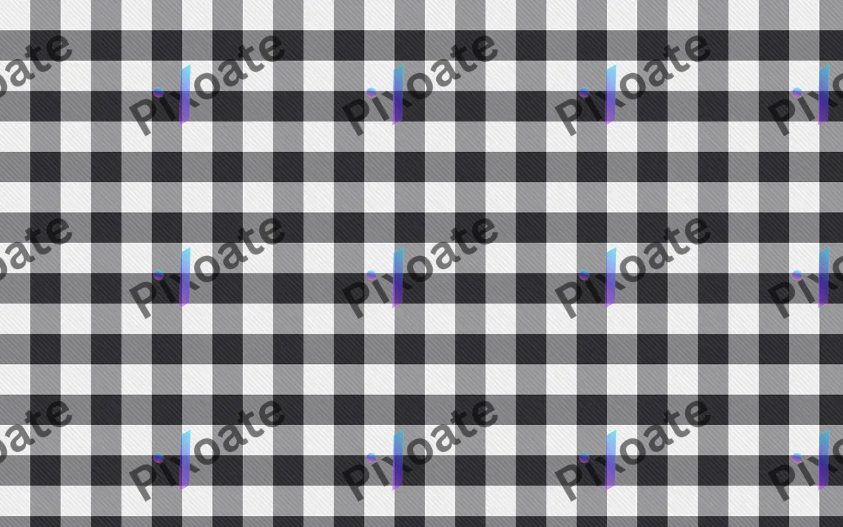 Noir Gingham — light white and grey plaid background