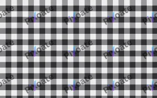 Noir Gingham — light white and grey plaid background
