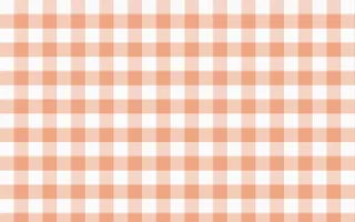 Peach Gingham — light white and orange plaid background