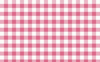 Rose Gingham — light white and pink plaid background