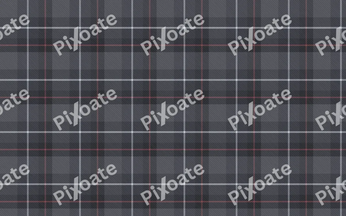Grey Flannel Tartan — dark grey plaid background
