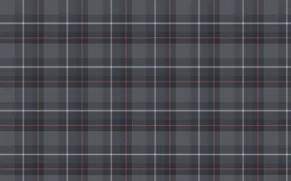 Grey Flannel Tartan — dark grey plaid background