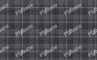 Grey Flannel Tartan — dark grey plaid background