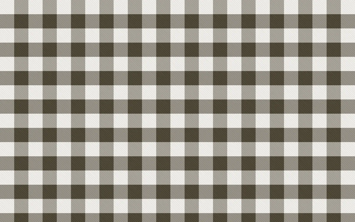 Highland Peat Check — light white and brown plaid background