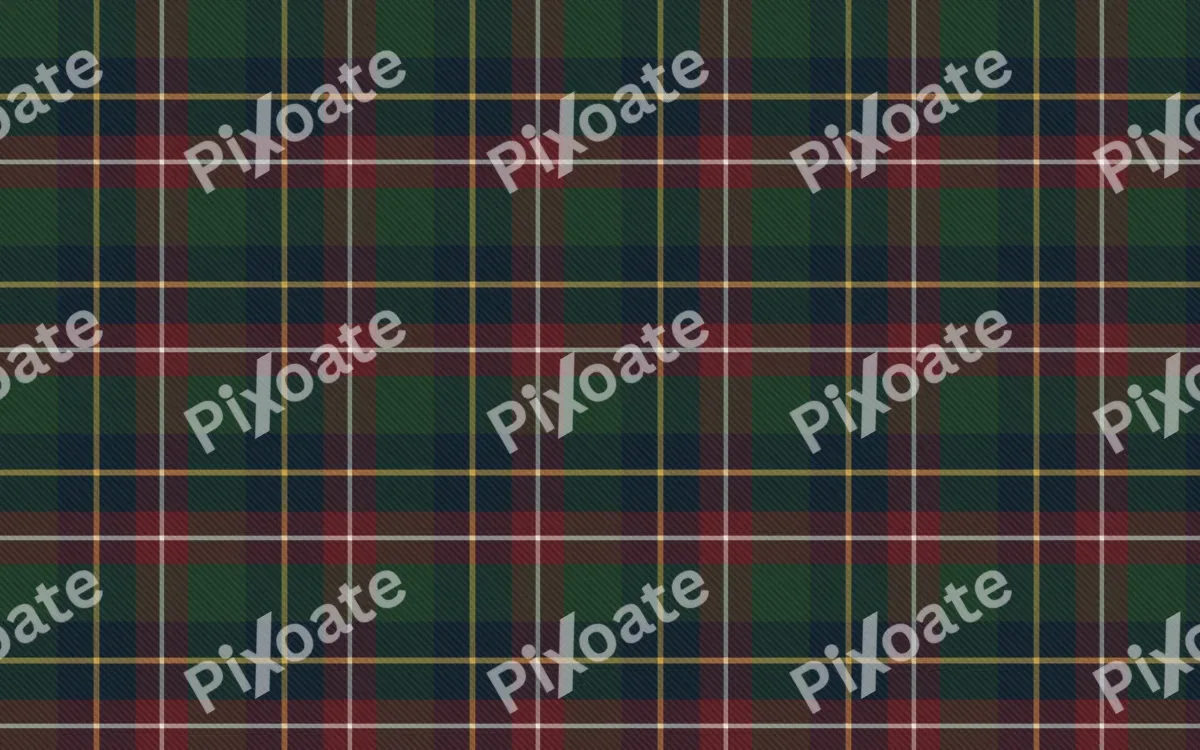 Hunter Green Tartan — dark green, blue and red plaid background