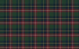 Hunter Green Tartan — dark green, blue and red plaid background