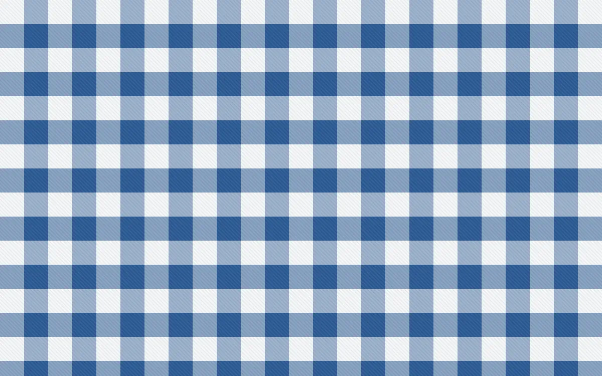 Iznik Blue Check — light white and blue plaid background