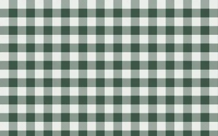 Kiwi Fern Check — light white and green plaid background