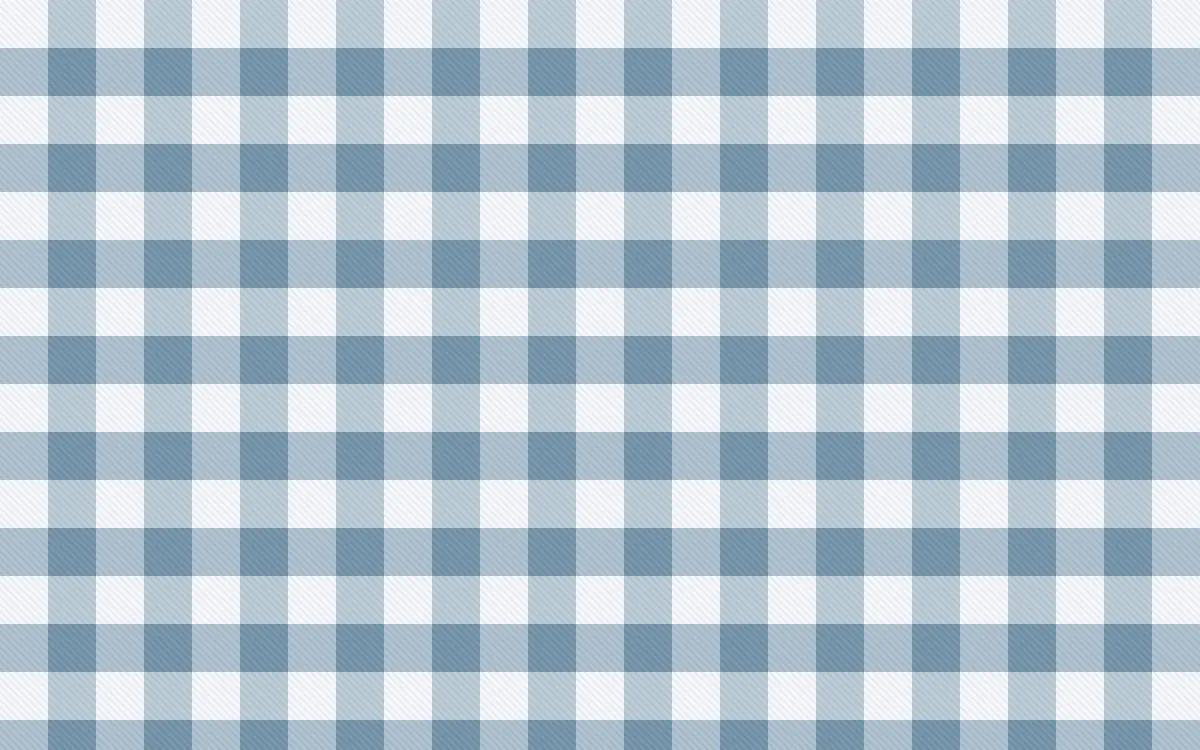 Lapland Snow Check — light white and blue plaid background
