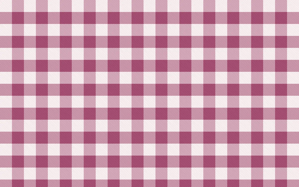 Lotus Siam Check — light white and pink plaid background