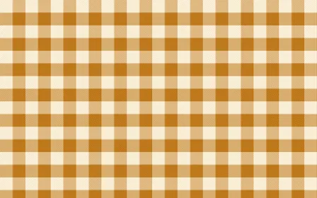 Marigold Temple Check — light beige and orange plaid background