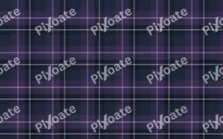 Midnight Thistle Tartan — dark blue, purple and black plaid background