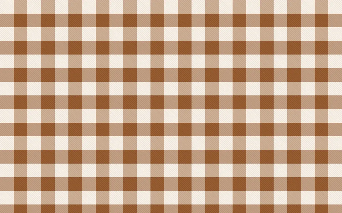 Porto Terra Check — light beige and brown plaid background