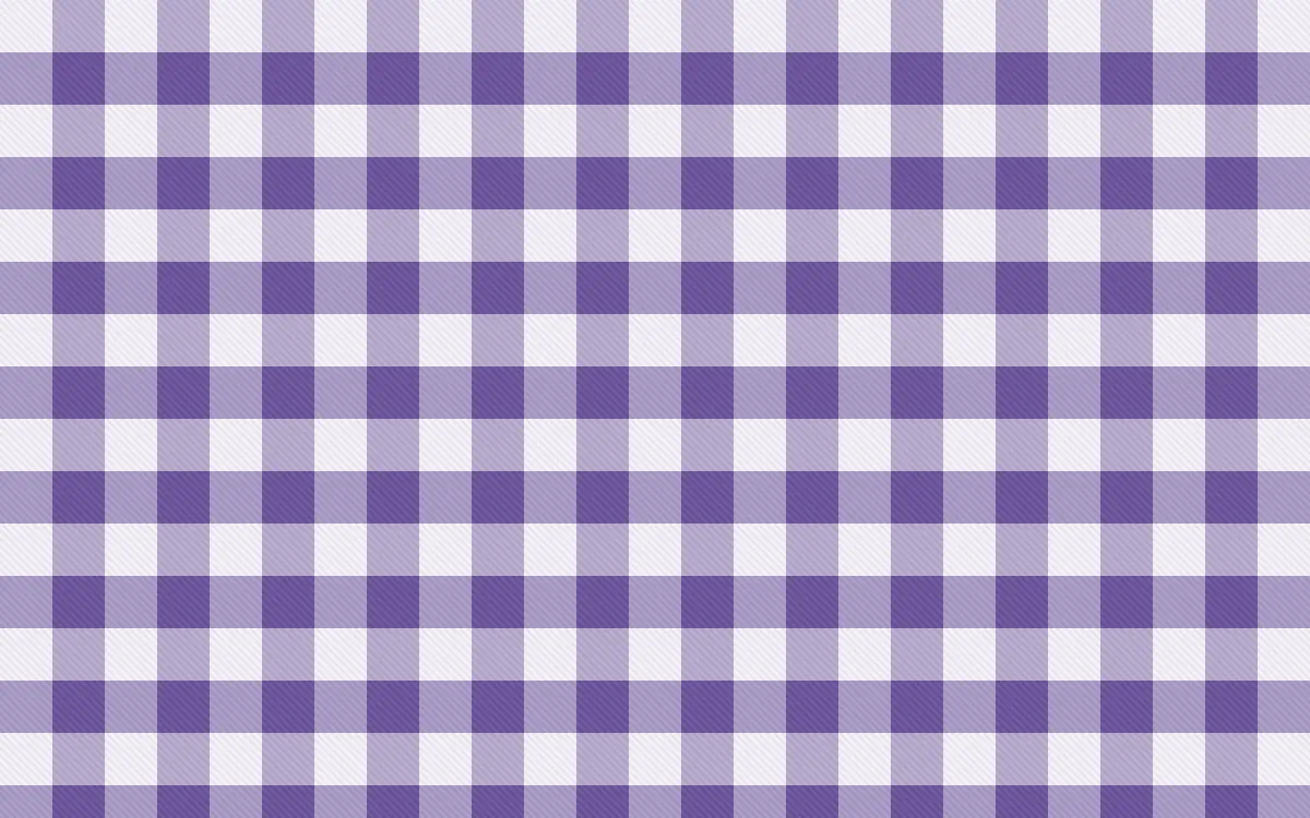 Provence Check — light white and purple plaid background