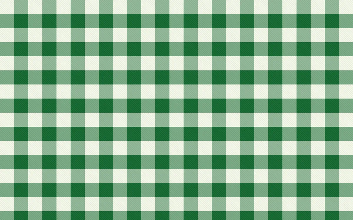 Rio Carnival Check — light green plaid background