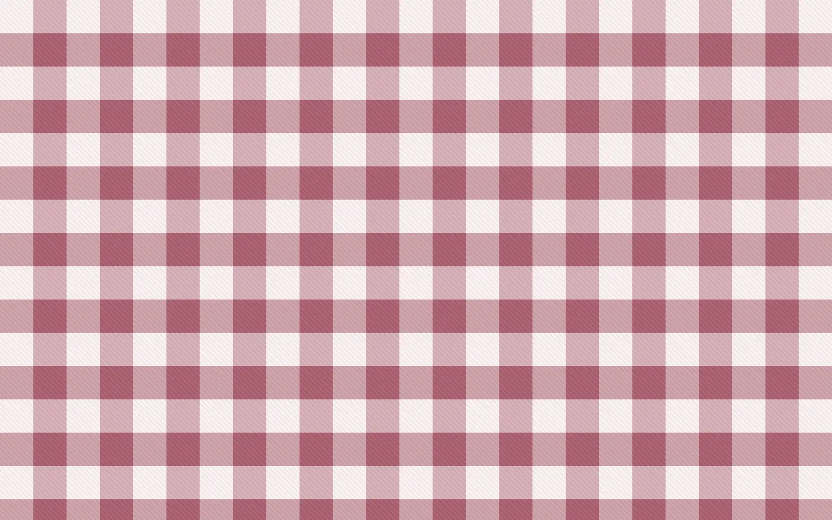Sakura Paper Check — light white and red plaid background