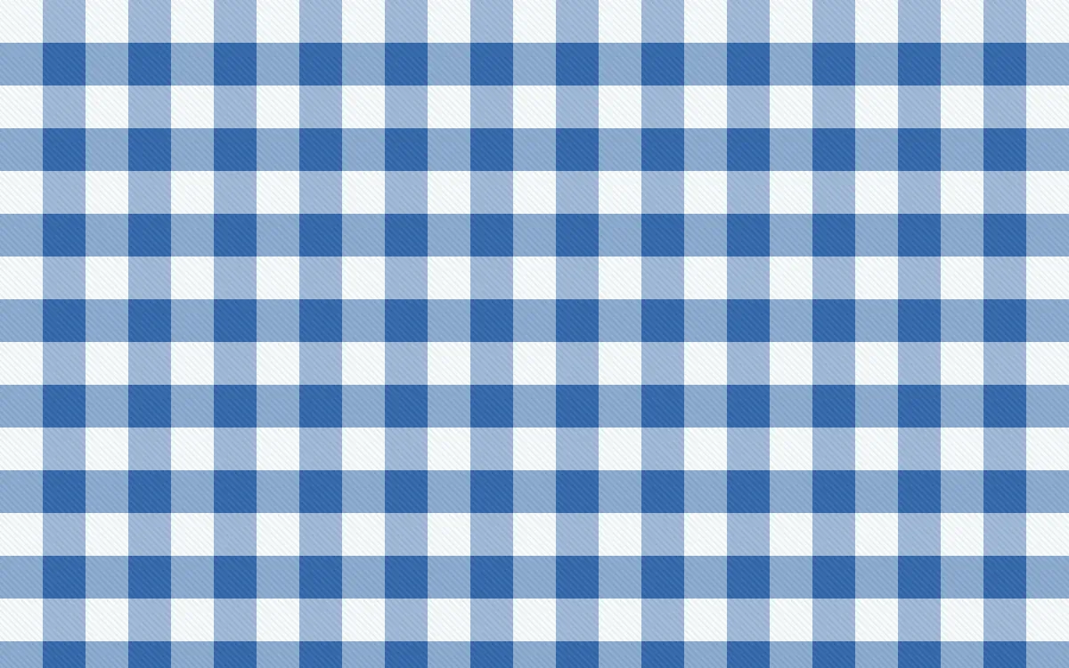 Santorini Check — light white and blue plaid background