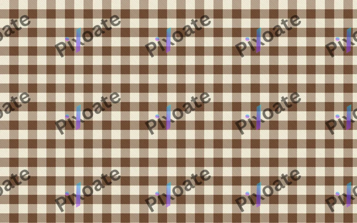 Brown Shepherd Check — light beige and brown plaid background