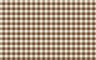 Brown Shepherd Check — light beige and brown plaid background
